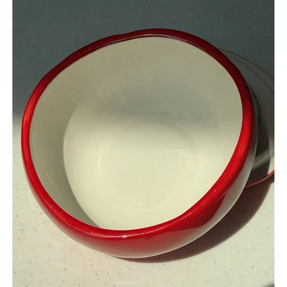 Tomato Sugar Jar & Lid 5.5